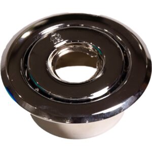 قاب اسپرینکلر بارنگ پلی‌استر مشکی و سفید، آبکاری طلایی و نقره‌ای (کروم)