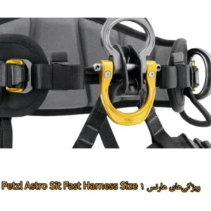 جزئیات سگک‌های اتوماتیک FAST LT در هارنس نیم‌تنه پتزل